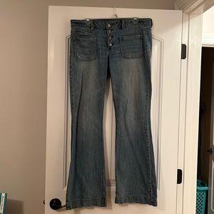 American eagle jeans vintage flares size 12 reg